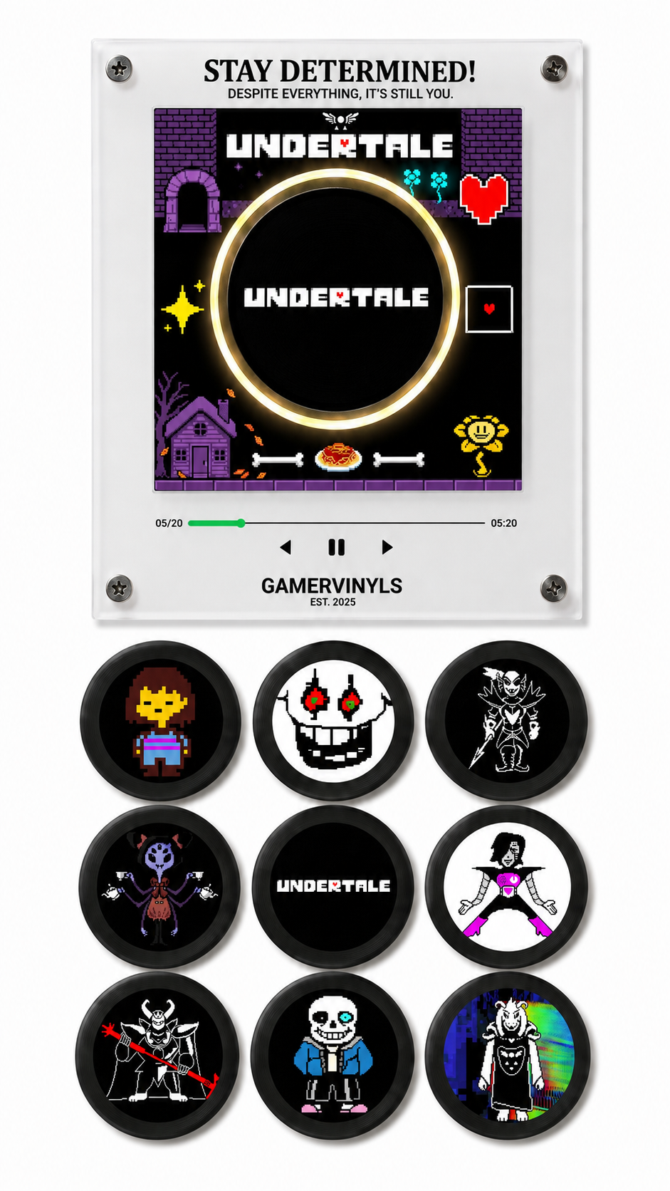Undertale Vinyl Player